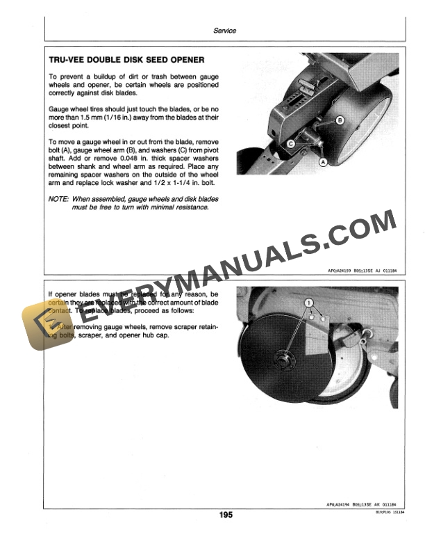John Deere 7000 Flex Fold 8 Row Wide and 12 Operator Manual OMA49798 3
