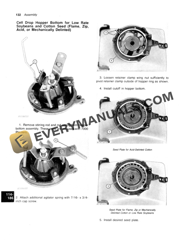 John Deere 7000 Max Emerge 6 Row Wide 8 Operator Manual OMA40642 3