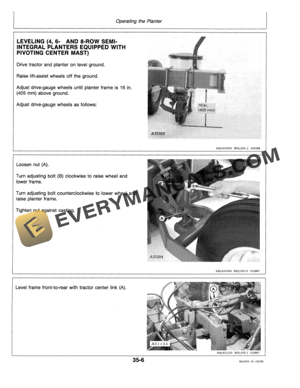 John Deere 71 Flexi Planter Operator Manual OMH135752 2