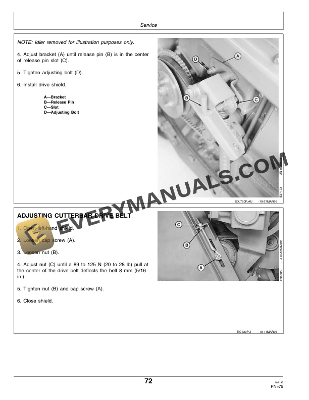 John Deere 710 and 720 Mower Conditioner Operator Manual OME88512 3