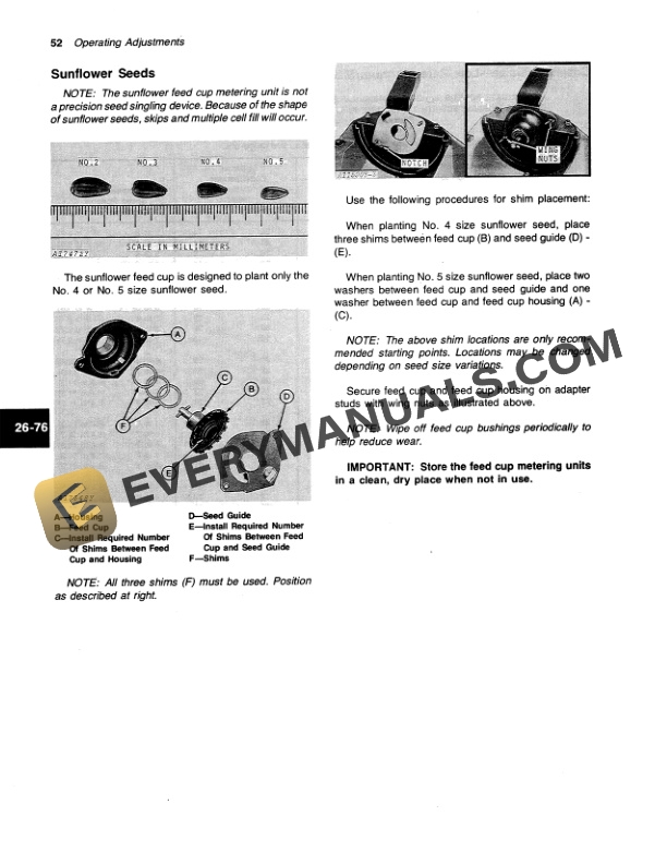 John Deere 7100 Integrel Rigid Frame Max Emerge Planter Operator Manual OMA36991 2
