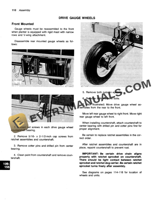John Deere 7100 Integrel Rigid Frame Max Emerge Planter Operator Manual OMA36991 3