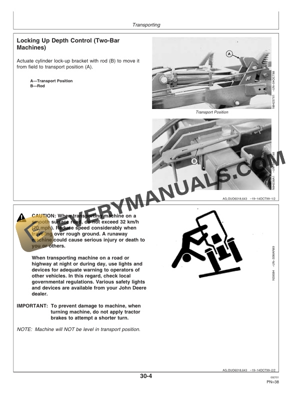 John Deere 714 Mulch Tiller Operator Manual OMN300043 2