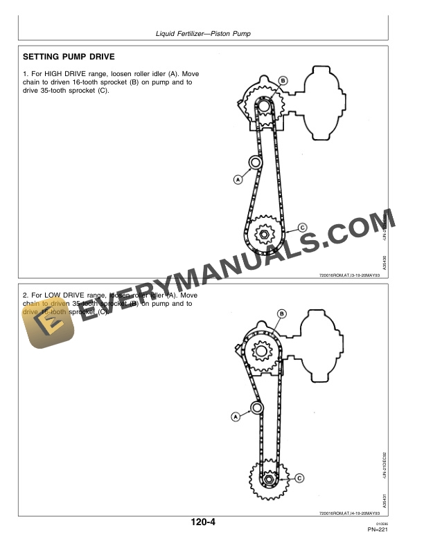 John Deere 7200 MaxEmerge 2 Drawn Conservation 12 Operator Manual OMA54950 3