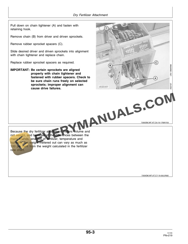 John Deere 7200 Wing Fold MaxEmerge 2 Drawn Conservation Planter 8 Operator Manual OMA53066 3