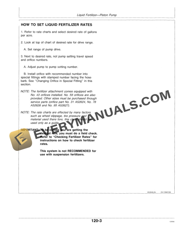 John Deere 7240 NARROW ROW MAXEMERGE 2 DRAWN PLANTER Operator Manual OMA54954 3