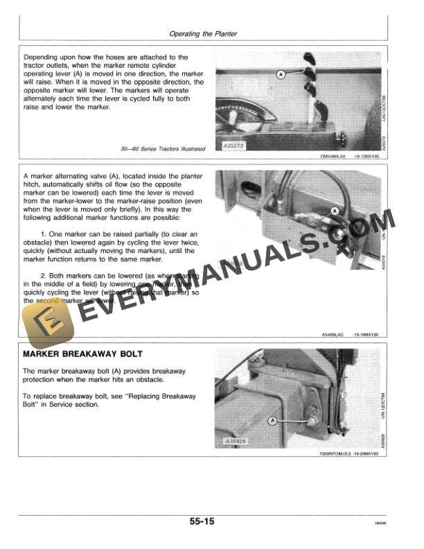 John Deere 7300 MAXEMERGE 2 INTEGRAL PLANTER Operator Manual OMA54956 2