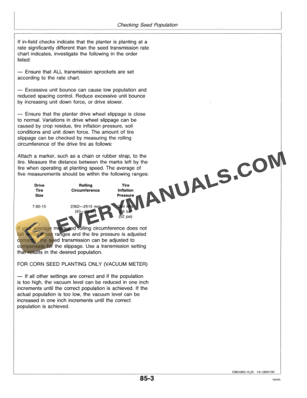 John Deere 7300 MAXEMERGE 2 INTEGRAL PLANTER Operator Manual OMA54956 3