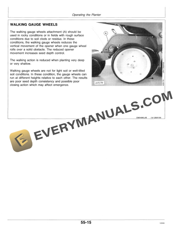 John Deere 7300 Vertical Fold MaxEmerge 2 Planter Operator Manual OMA54960 2