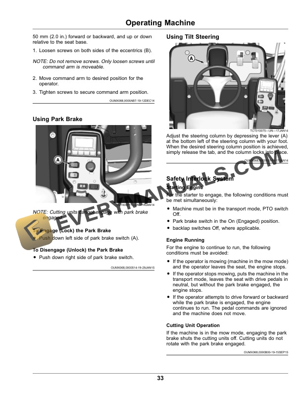 John Deere 7400A TerrainCut Trim and Surrounds Mower Operator Manual OMUC24621 4 John Deere 7400A TerrainCut Trim and Surrounds Mower (Serial Number 070001 Operator Manual OMUC24621-2