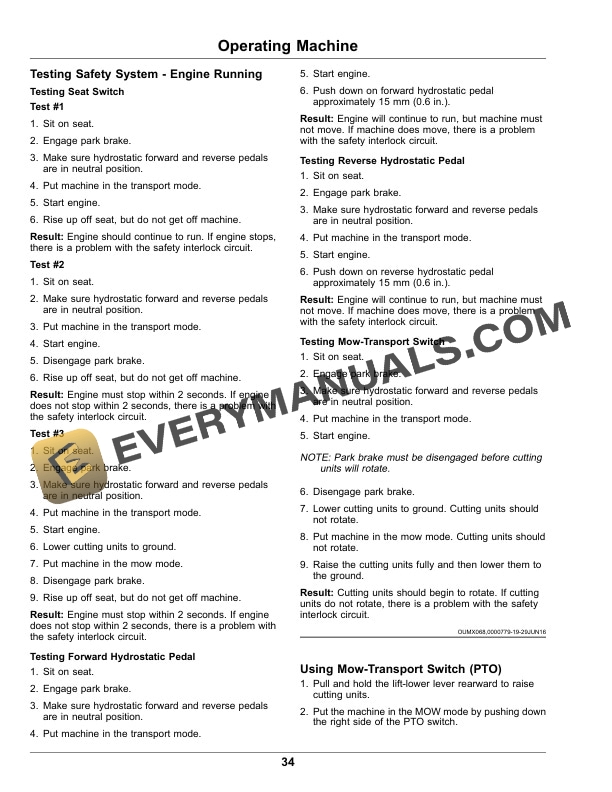 John Deere 7400A TerrainCut Trim and Surrounds Mower Operator Manual OMUC29414 4 John Deere 7400A TerrainCut Trim and Surrounds Mower Serial Number 90001 Operator Manual OMUC29414-2