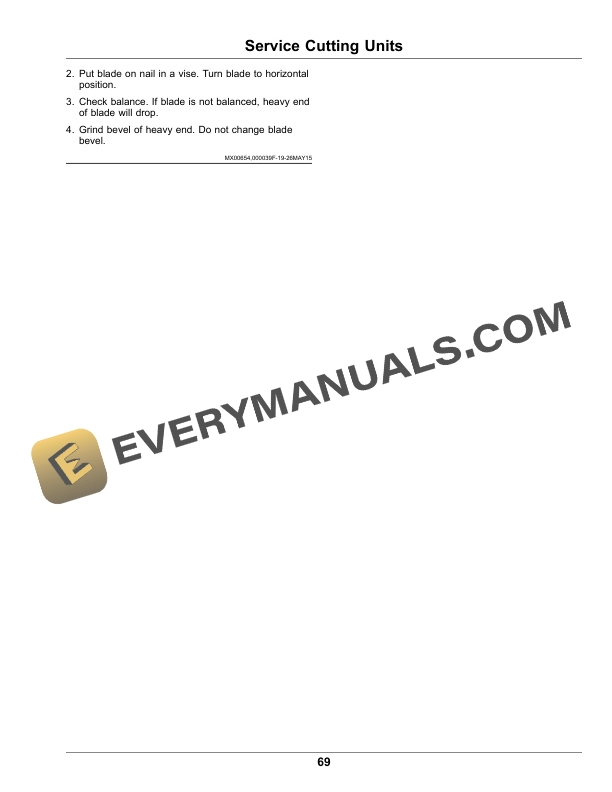 John Deere 7400A TerrainCut Trim and Surrounds Mower Operator Manual OMUC29414 5 John Deere 7400A TerrainCut Trim and Surrounds Mower Serial Number 90001 Operator Manual OMUC29414-3