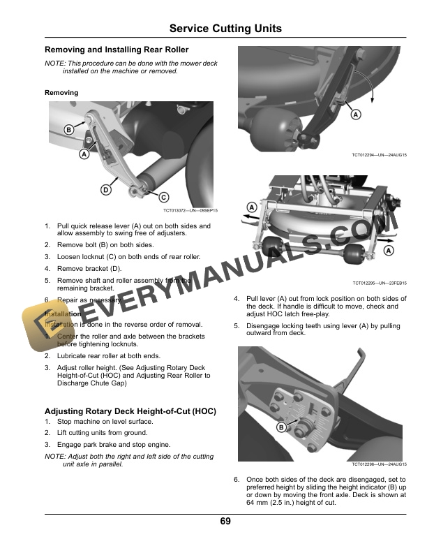 John Deere 7400A Trim and Surrounds Mower Operator Manual OMTCU39920 2 John Deere 7400A Trim and Surrounds Mower Operator Manual OMTCU39920-2