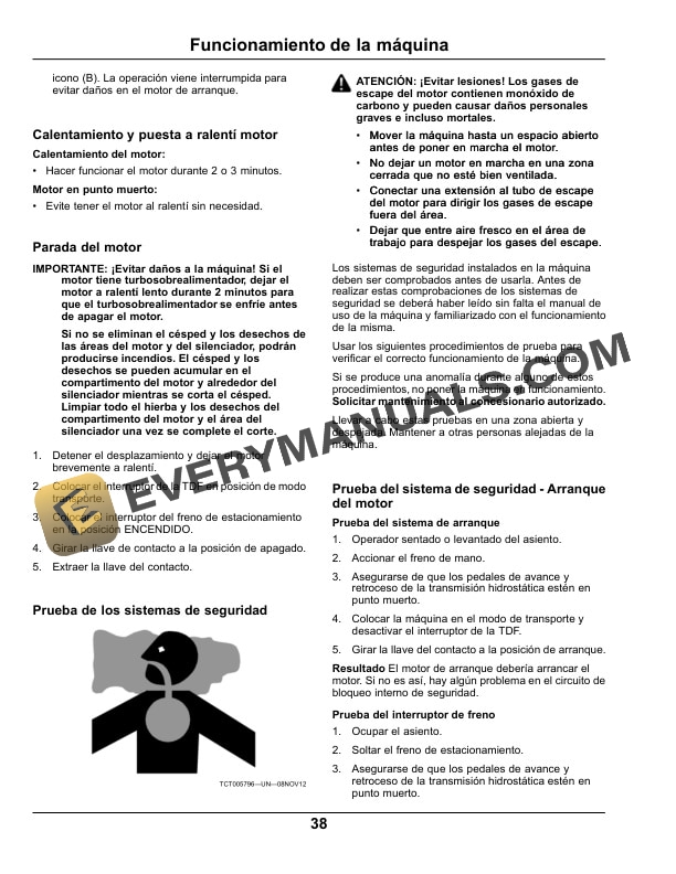 John Deere 7400A Trim and Surrounds Mower Operator Manual OMTCU39920 3 John Deere 7400A Trim and Surrounds Mower Operator Manual OMTCU39920-3