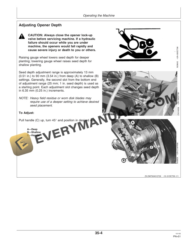 John Deere 750A Drill Operator Manual OMA83434-2