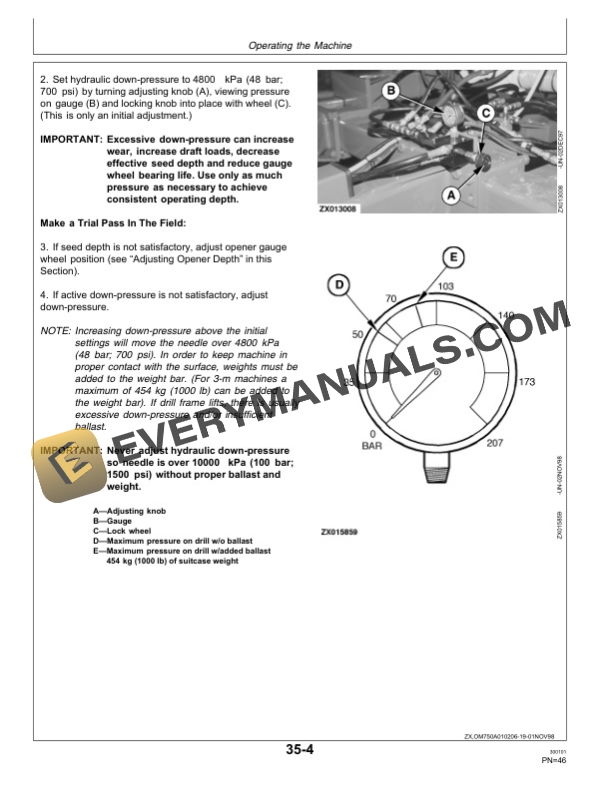 John Deere 750A Drill Operator Manual OMZ92740-2