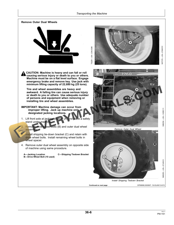 John Deere 7760 Cotton Picker Operator Manual OMKK11371 2 John Deere 7760 Cotton Picker Operator Manual OMKK11371-2