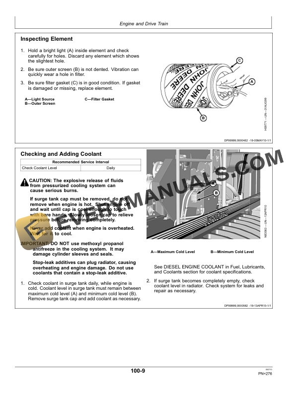 John Deere 7760 Cotton Picker Operator Manual OMN401512 3 John Deere 7760 Cotton Picker Operator Manual OMN401512-3