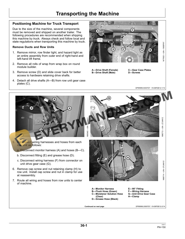 John Deere 7760 Cotton Picker Operator Manual OMN406811 2 John Deere 7760 Cotton Picker Operator Manual OMN406811-2