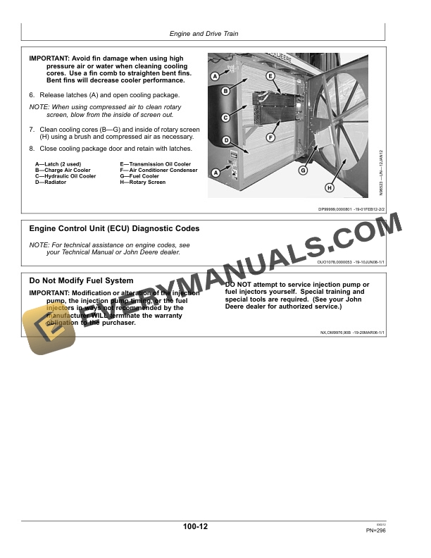 John Deere 7760 Cotton Picker Operator Manual OMN406828 3 John Deere 7760 Cotton Picker Operator Manual OMN406828-3