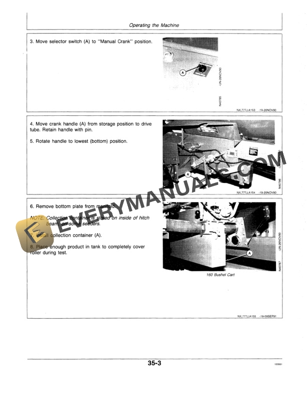 John Deere 777 AIR SEEDING SYSTEM Operator Manual OMN200346-3