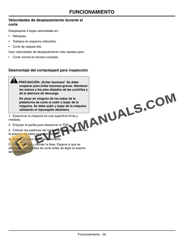 John Deere 777 and 797 Mid-Mount Z-Trak Operator Manual OMTCU16573-3