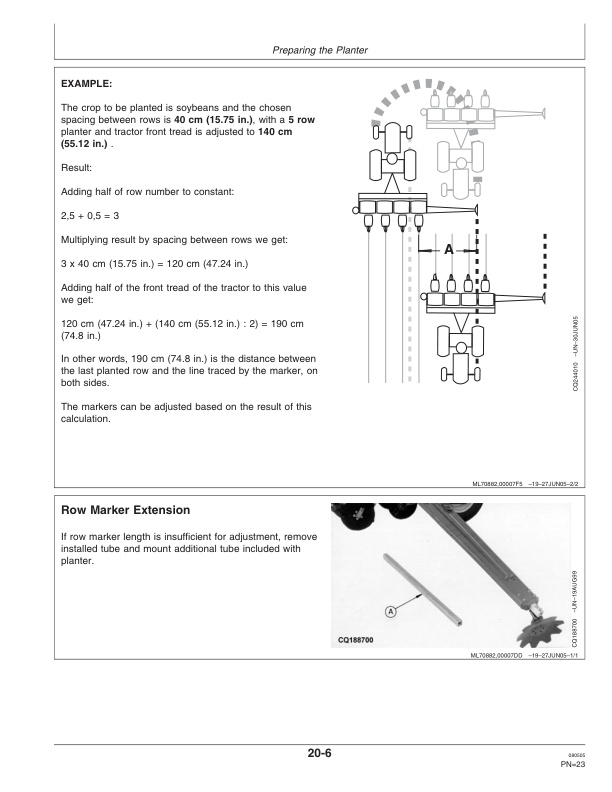 John Deere 805 Integral Planter Operator Manual OMCQ65338 2