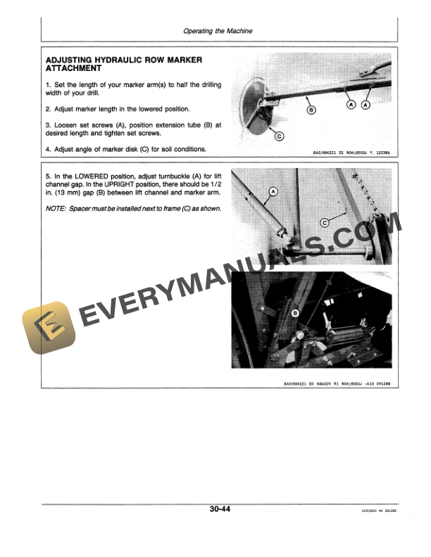 John Deere 8500 SERIES THREE-SECTION FOLDING GRAIN DRILL Operator Manual OMN200224-3