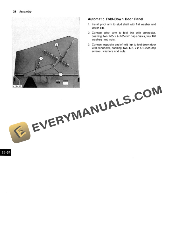 John Deere 870A FLAIL SPREADER Operator Manual OMA39510-3