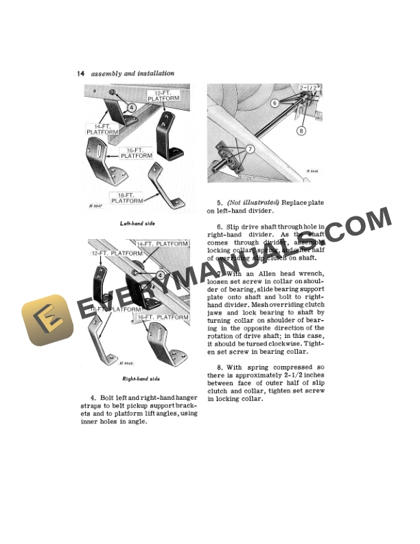 John Deere 88-Inch Belt Pickup Operator Manual OMH90837-3