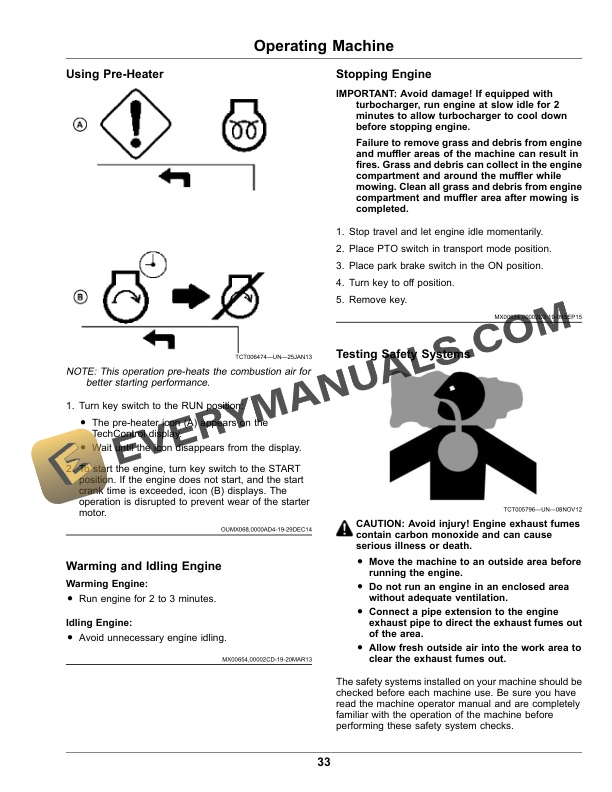 John Deere 9009A TerrainCut Rough Mower Operator Manual OMUC29610 4 John Deere 9009A TerrainCut Rough Mower Operator Manual OMUC29610-2