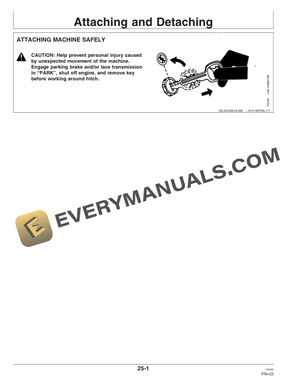 John Deere 913 V-Ripper Operator Manual OMN200835-2