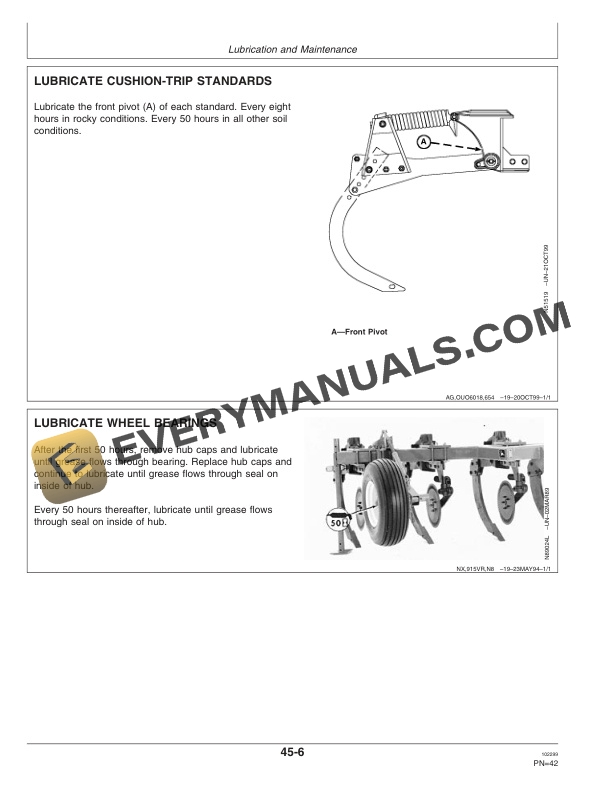 John Deere 915 V-Ripper Operator Manual OMN200837-3