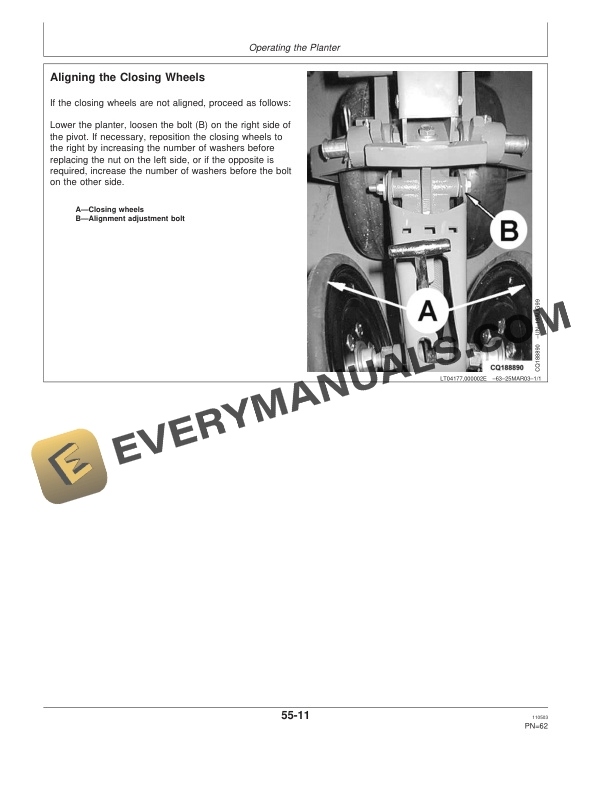 John Deere 9200 Series VacuMeter and Radial Meter Planter Operator Manual OMCQ53574 4 John Deere 9200 Series VacuMeter and Radial Meter Planter Operator Manual OMCQ53574-2
