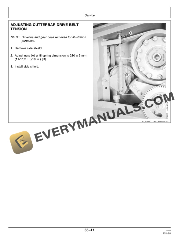 John Deere 925 Rotary Roll 935 Rotary Roll Mower Conditioner Operator Manual OME95638-3