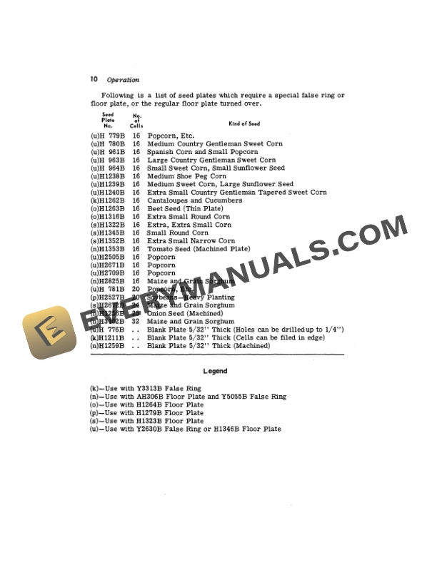 John Deere 950H Series Lister Operator Manual OMN159024-2