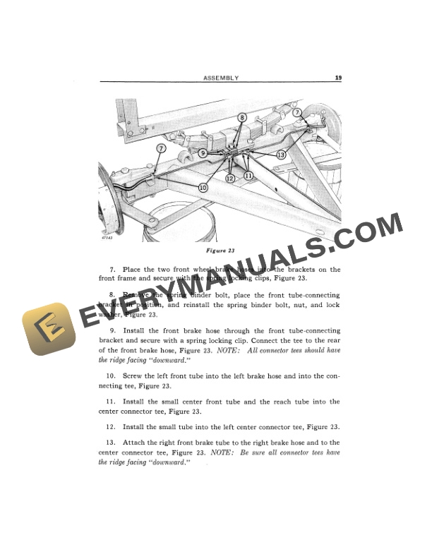 John Deere 963 WAGON WITH FOUR-WHEEL HYDRAULIC BRAKES Operator Manual OMW13645-3