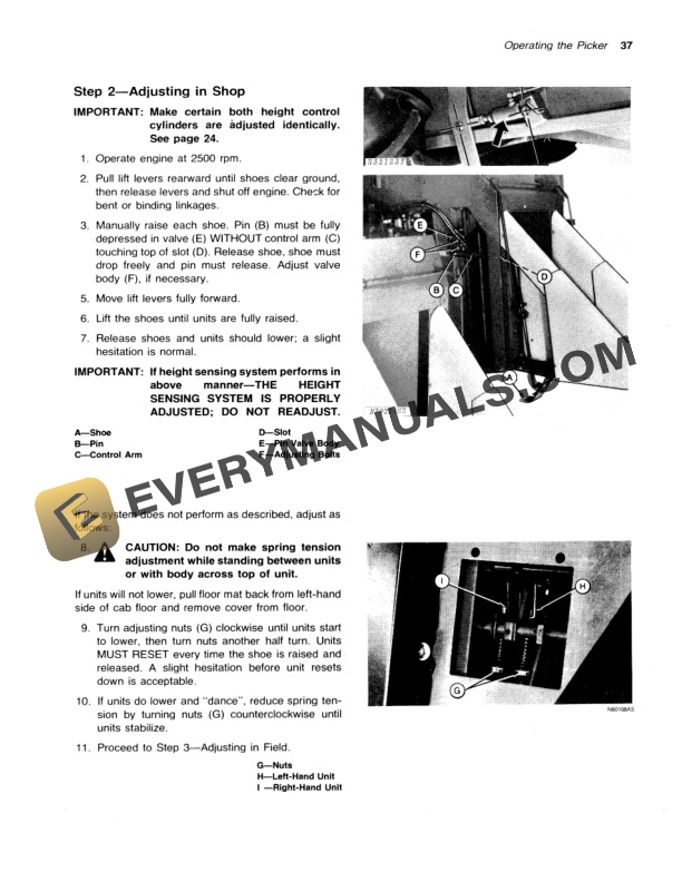 John Deere 9910 COTTON PICKER Operator Manual OMN159567-2