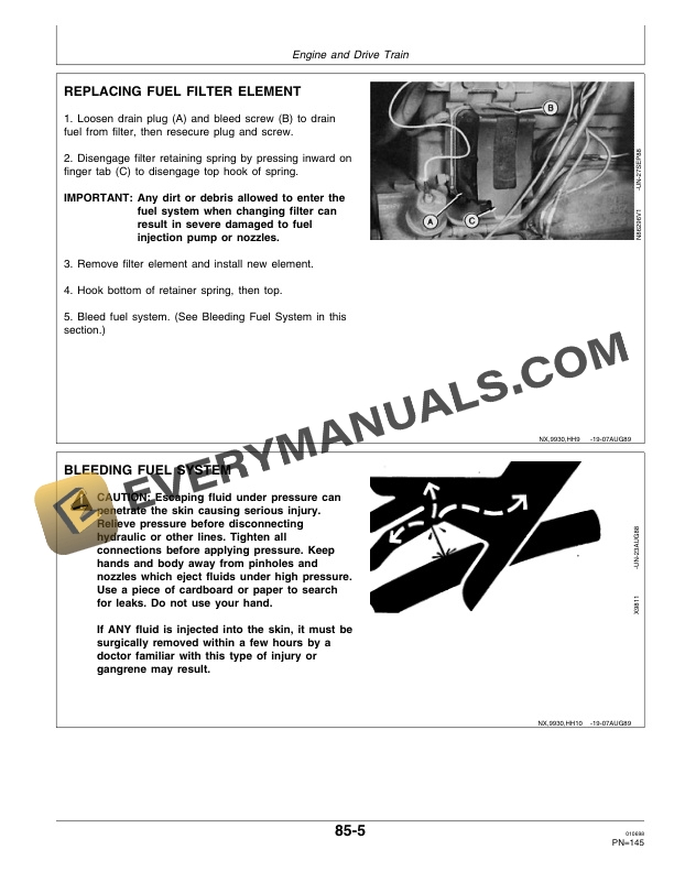 John Deere 9930 COTTON PICKER Operator Manual OMN200241-3