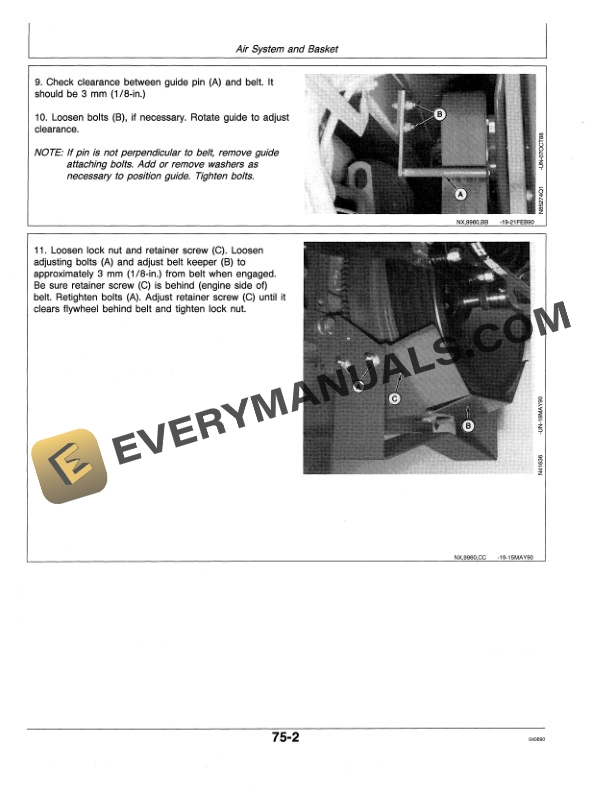 John Deere 9960 COTTON PICKER Operator Manual OMN200267-3