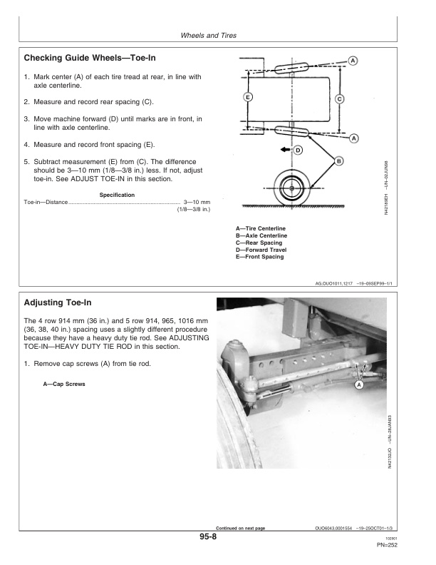 John Deere 9970 COTTON PICKER Operator Manual OMN300069 3