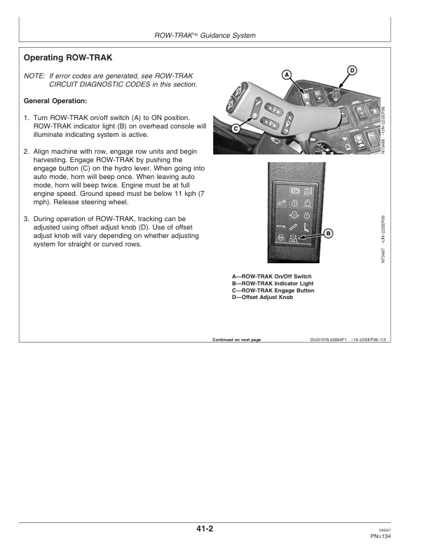 John Deere 9970 Cotton Picker Operator Manual OMN300493 2