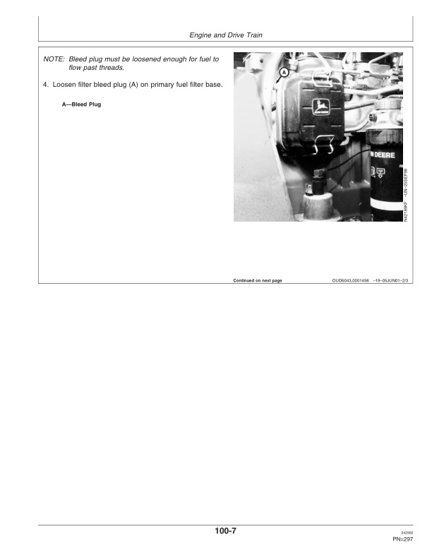 John Deere 9986 COTTON PICKER Operator Manual OMN300026 3