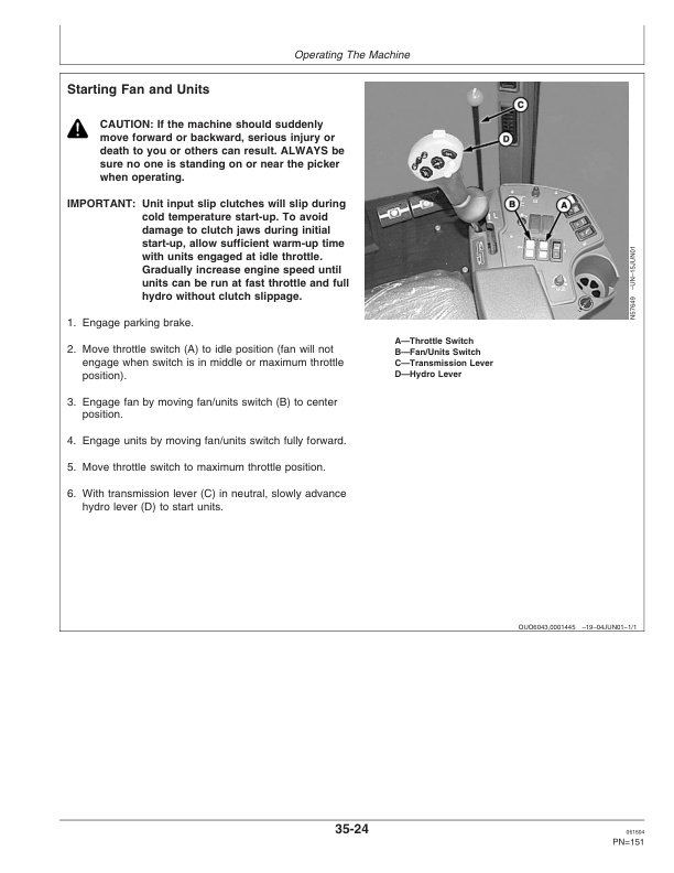 John Deere 9986 COTTON PICKER Operator Manual OMN300288 2