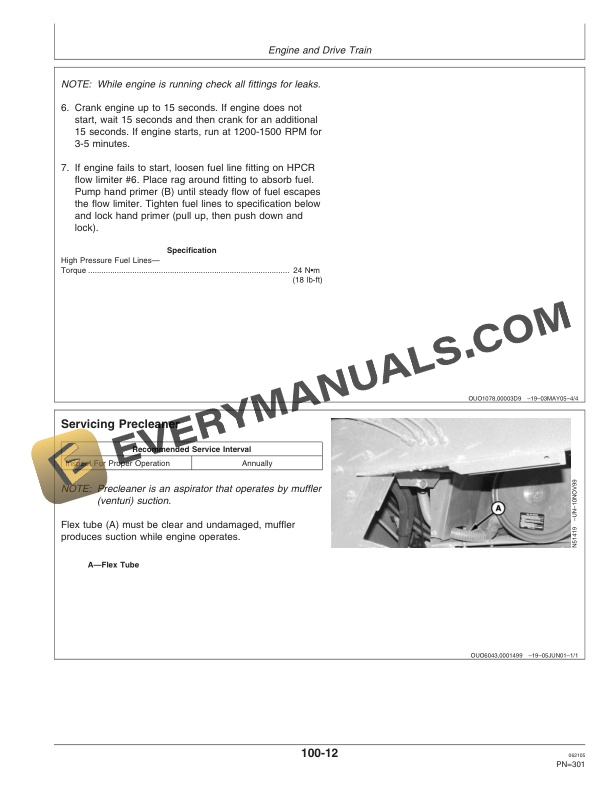 John Deere 9996 Cotton Picker Operator Manual OMN300304 3
