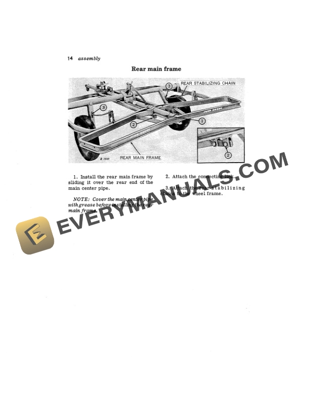 John Deere A W Disk Harrow Operator Manual OMB25036 3