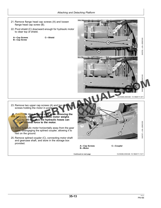 John Deere A400 Self-Propelled Windrower Operator Manual OMFH311688 4 John Deere A400 Self-Propelled Windrower Operator Manual OMFH311688-2