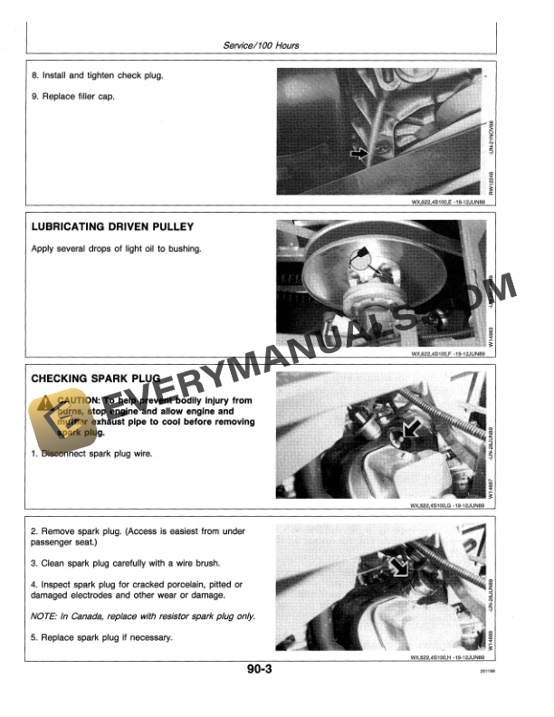 John Deere AMT 622 ALL MATERIAL TRANSPORTER Operator Manual OMW40634 3