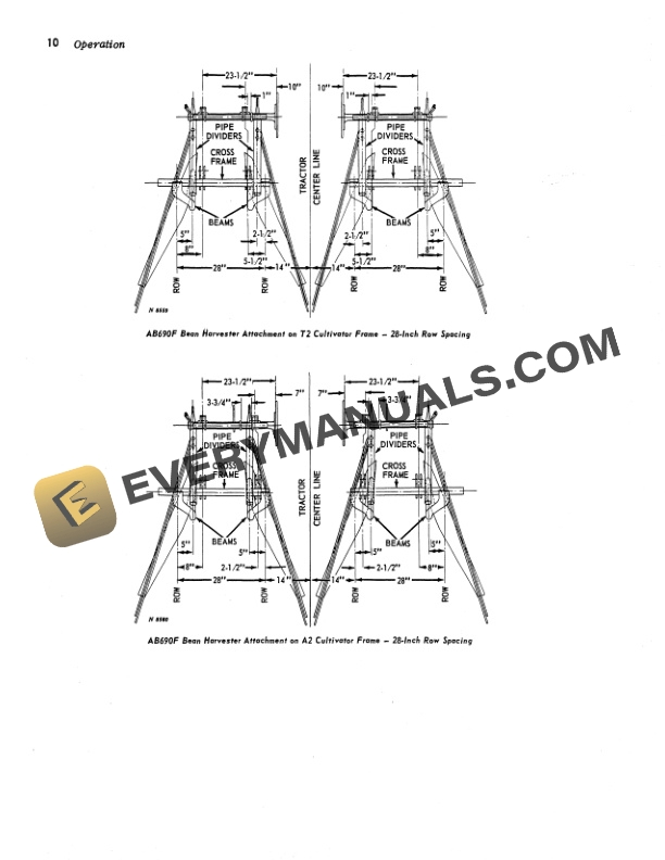 John Deere AT246 BEAN HARVESTERS Operator Manual OMN159030 2