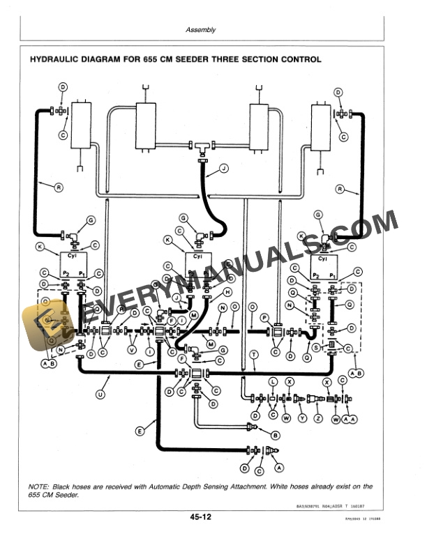 John Deere AUTOMATIC DEPTH SENSING ATTACHMENT Operator Manual OMN200105 3